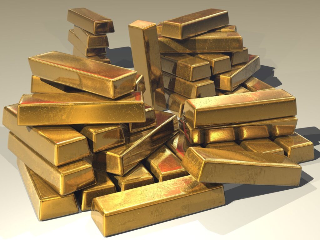 gold ingots golden treasure 47047