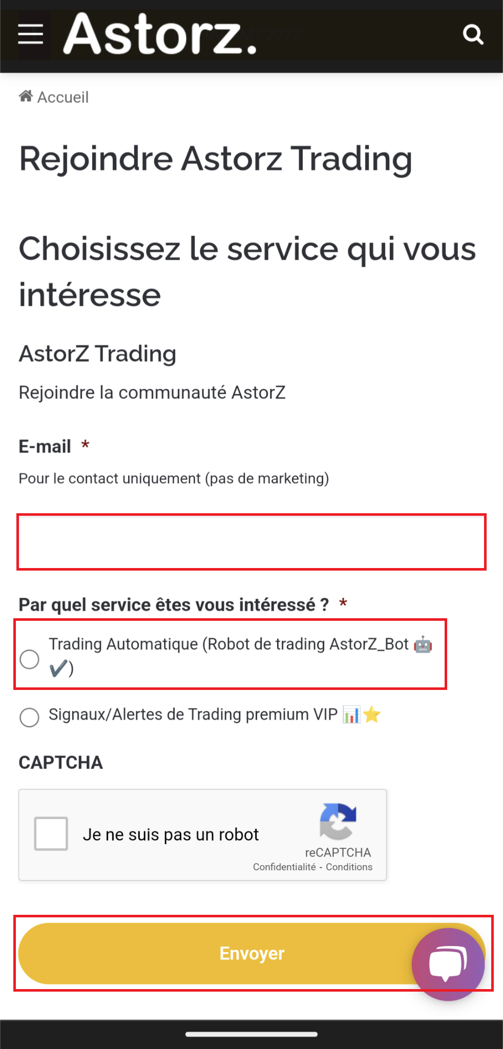 Rejoindre Astorz Trading Ouvrir un compte de trading Etape par Etape 2024