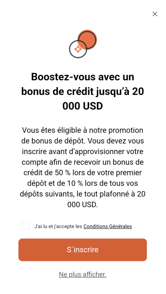 50% Bonus VantageMarkets