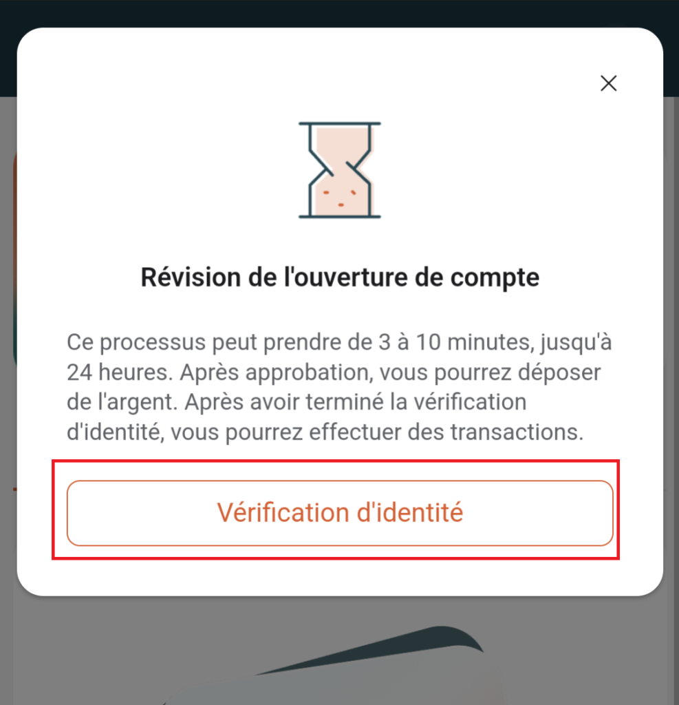 Vérification d'identité trading VantageMarkets