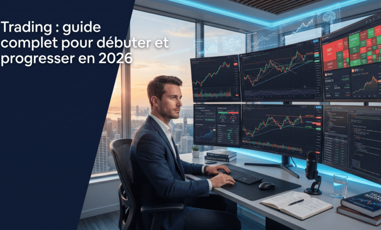 Trading : guide complet pour débuter et progresser en 2026