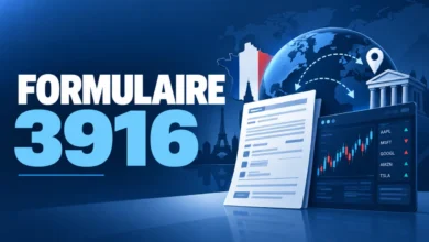 Formulaire 3916 pour déclarer un compte de trading détenu à l’étranger