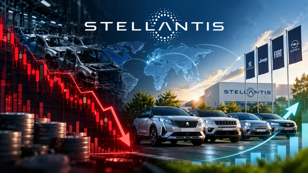 Stellantis : baisse boursière et reconstruction opérationnelle
